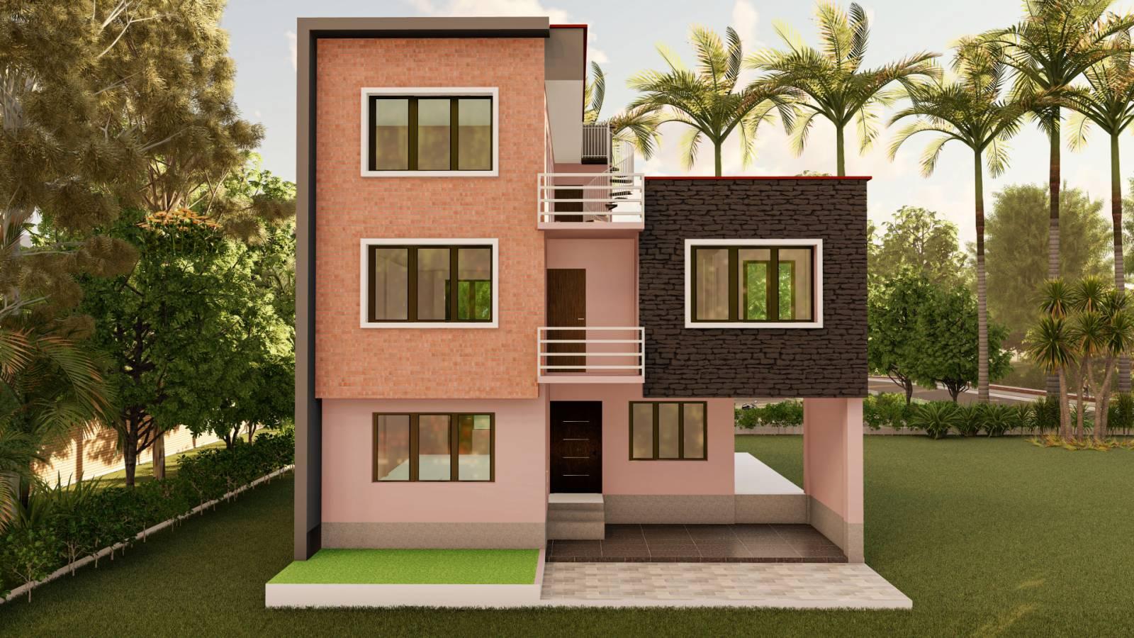 Residence construction-Bhangal
